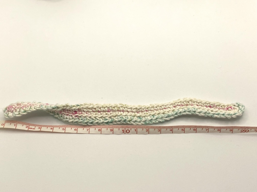 手編みのぬいマフラー colorNo.4