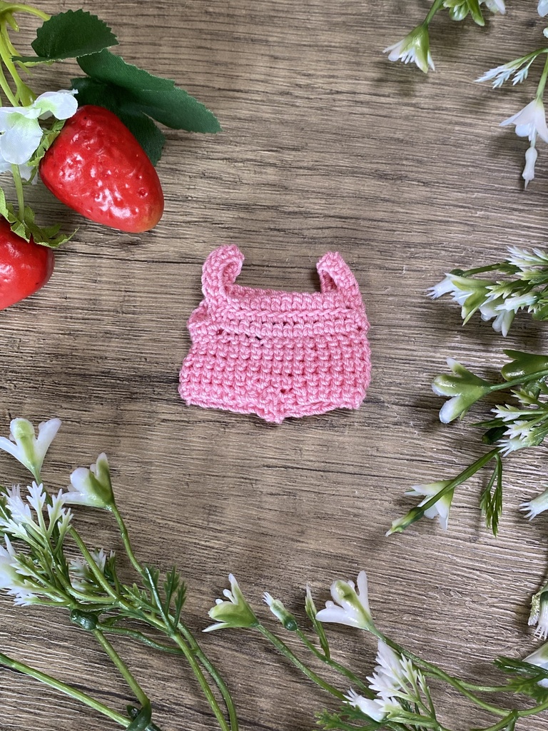 ゆる〜いカニのサロペット