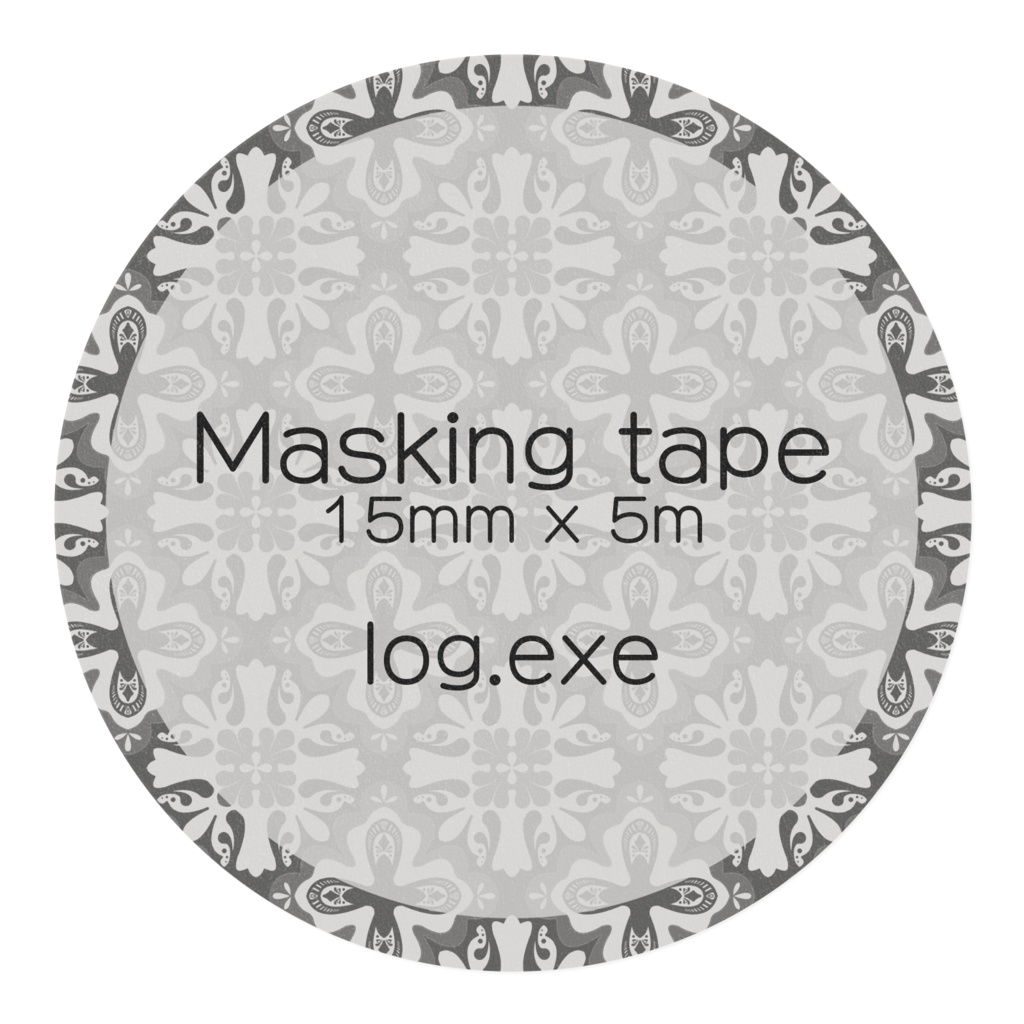 レトロなマスキングテープ