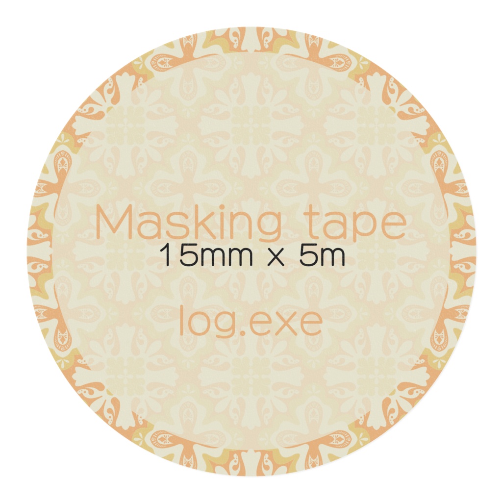 レトロなマスキングテープ