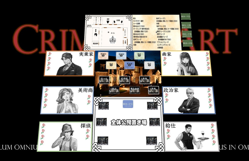 マーダーミステリー『Crimson Art』