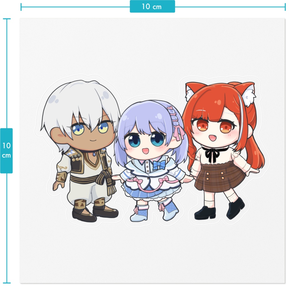 【非公式】ステッカー【#にじそうさく09】