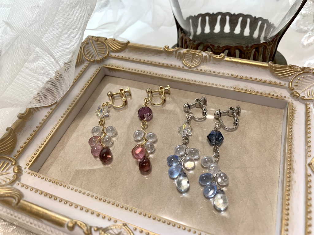 イメージアクセサリー「三叉路」イヤリング・ピアス