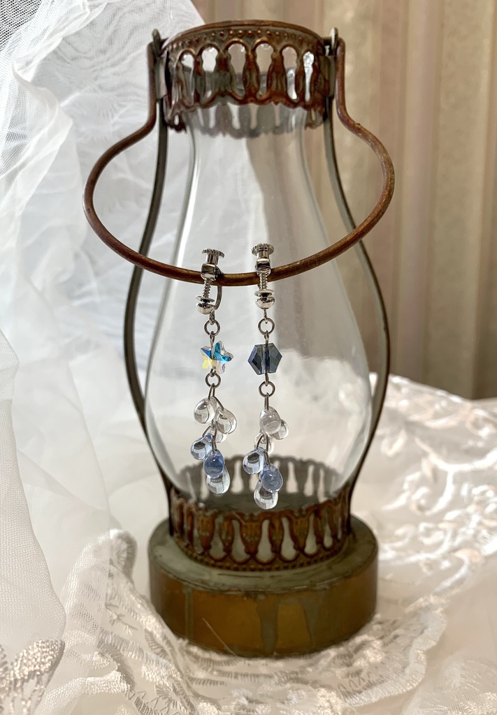 イメージアクセサリー「三叉路」イヤリング・ピアス