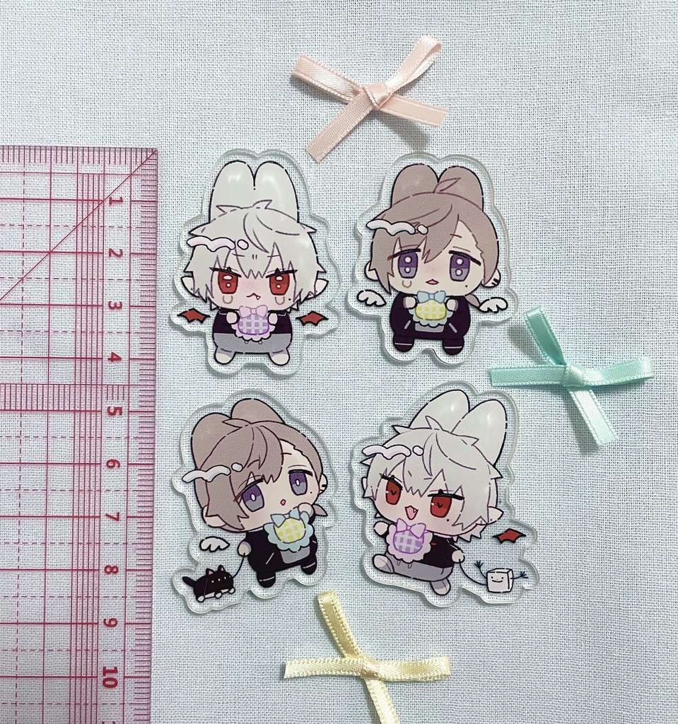 【非公式】ChroNoiRアクリルシール2個セット 2種