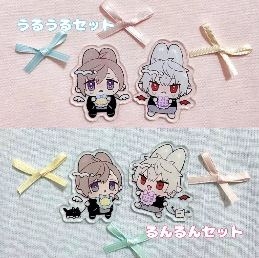 【非公式】ChroNoiRアクリルシール2個セット 2種