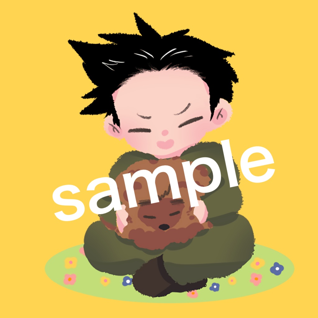 ヒロとタヌキさくらアクキー