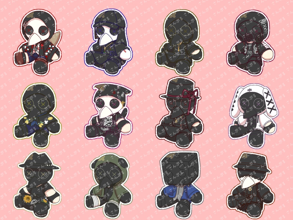 横閉家ぬいぐるみ風アクキー