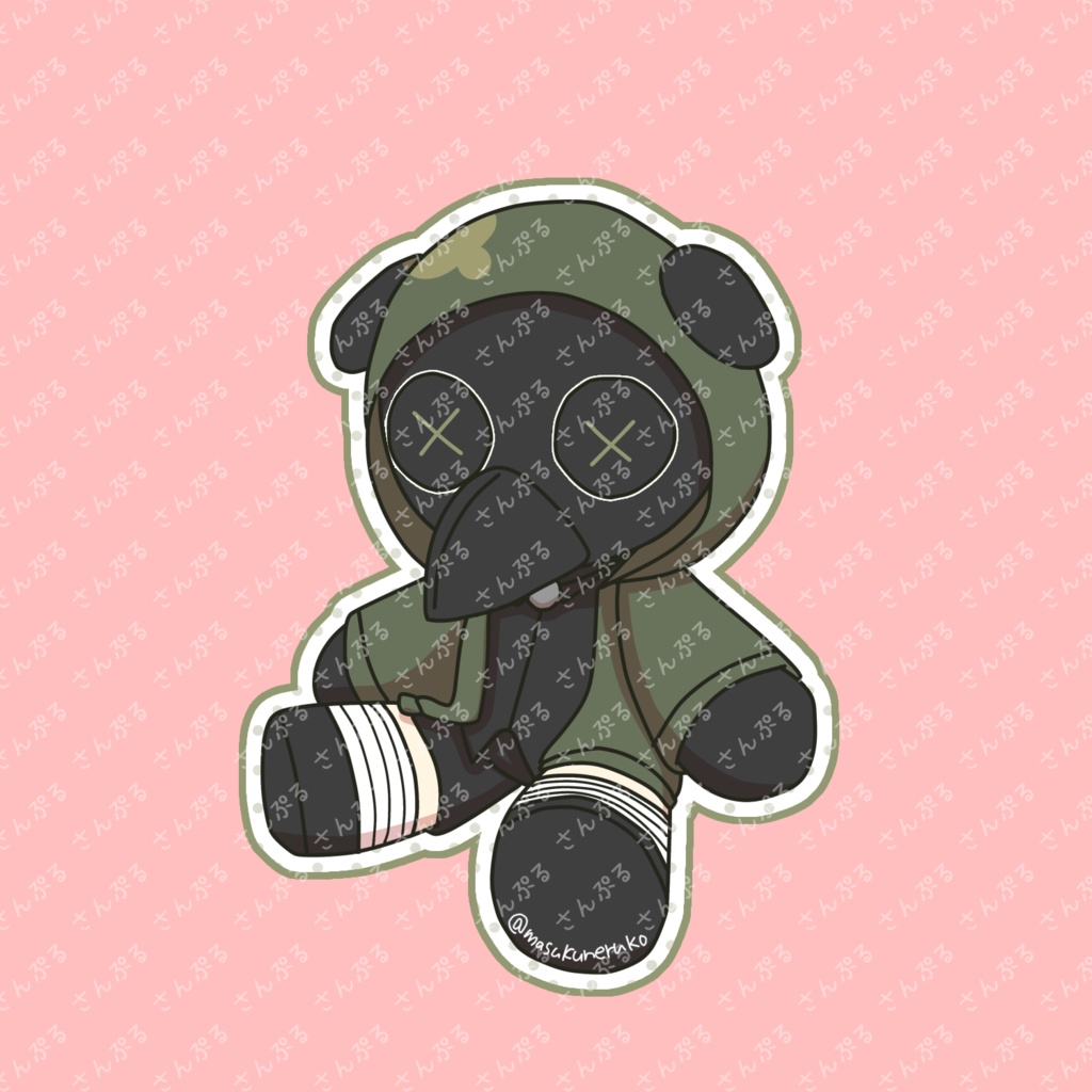 横閉家ぬいぐるみ風アクキー