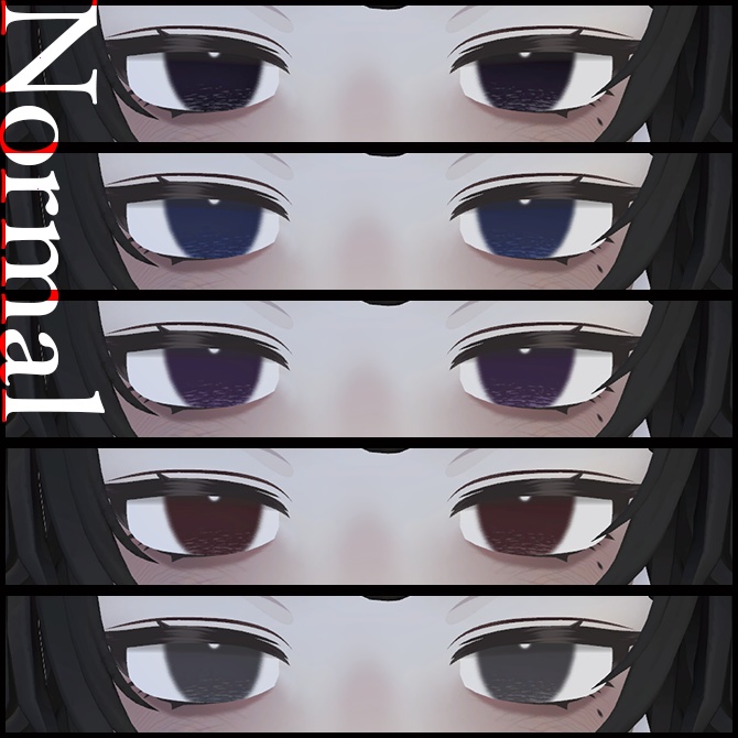 【Menno対応】病みっぽメイク【メイクテクスチャ】 #Lana_Puff