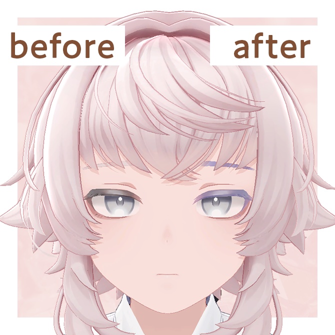 BrowLashチェンジテクスチャ【Toah対応】 #Lana_Puff