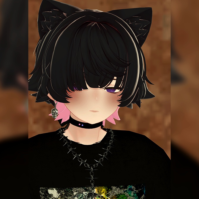 【Toah対応】病みっぽメイク【メイクテクスチャ】 #Lana_Puff