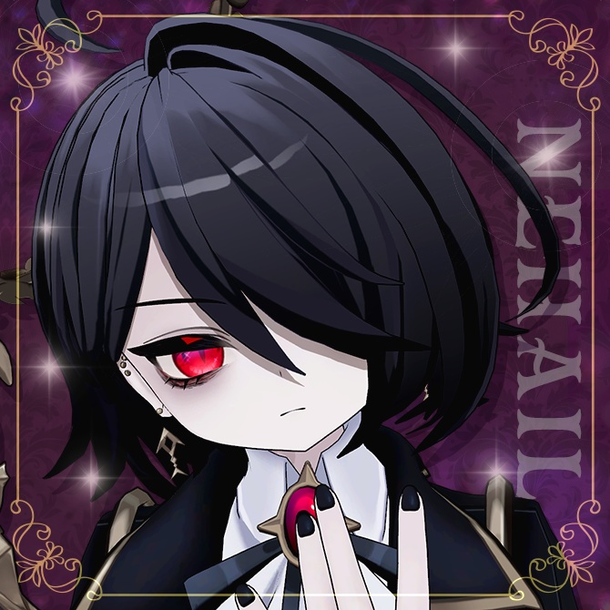 【ネハイル-Nehail対応・セール】Glow Vamp Eye Texture【10アバター対応】 #Lana_Puff