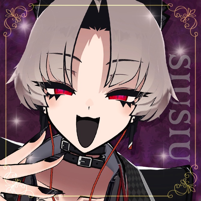 【SiuSiu対応セール中!7日まで】Glow Vamp Eye Texture【15アバター対応】 #Lana_Puff