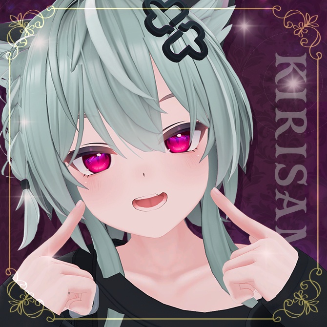 【キリサメ対応セール中!・8/14まで】Glow Vamp Eye Texture【16アバター対応】 #Lana_Puff
