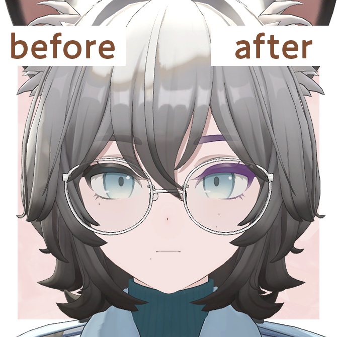 BrowLashチェンジテクスチャ【Hibiki対応】