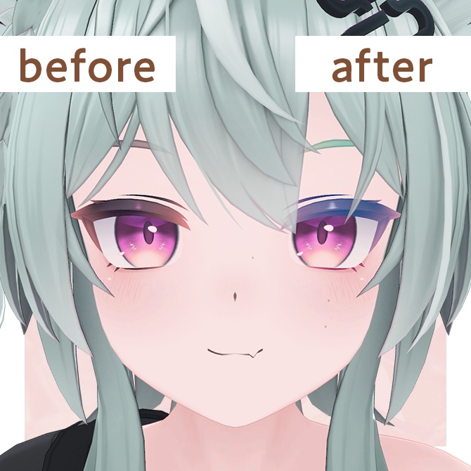 【期間限定無料配布/Free・15日まで】BrowLashチェンジテクスチャ【Kirisame対応】