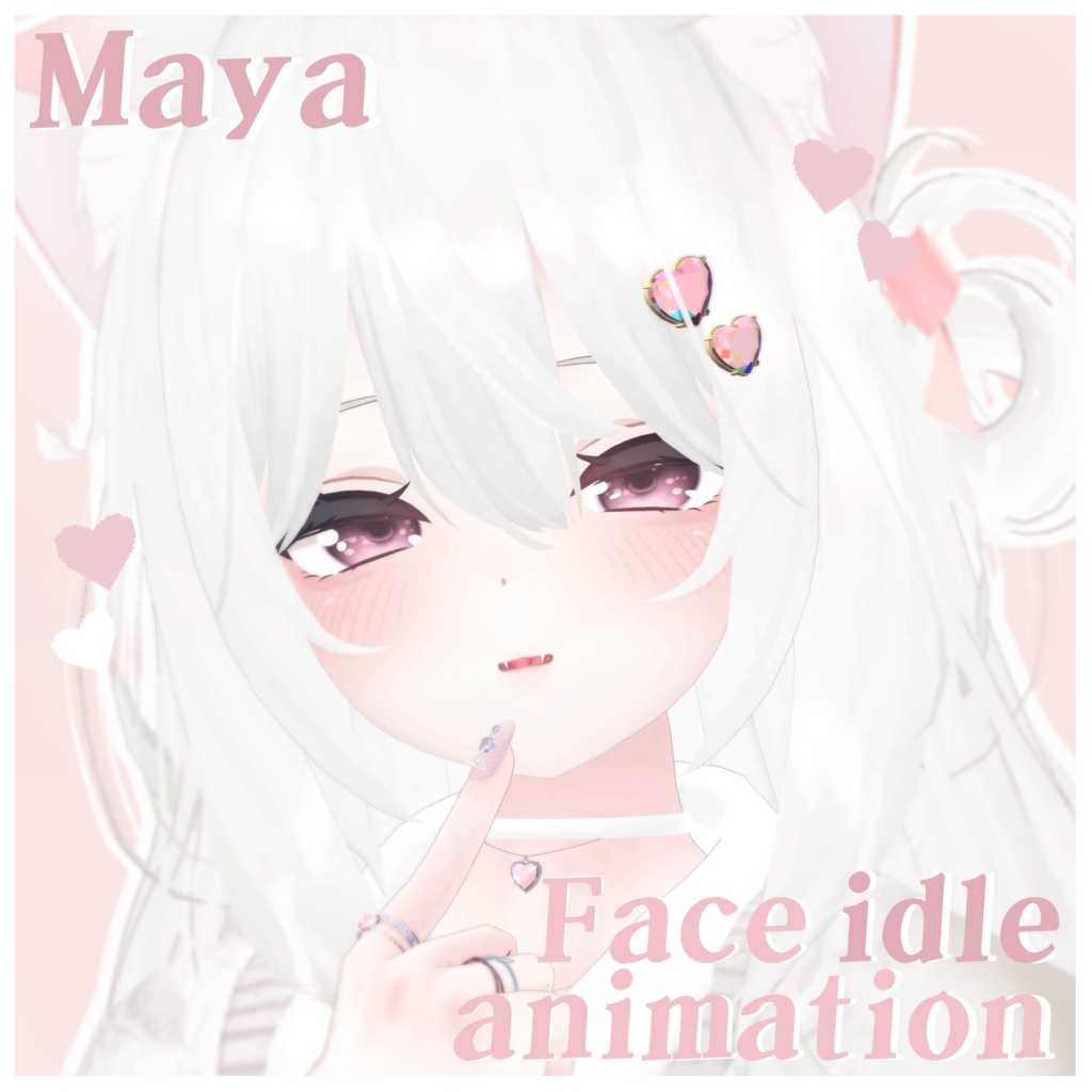Maya Face idle animation 💗
