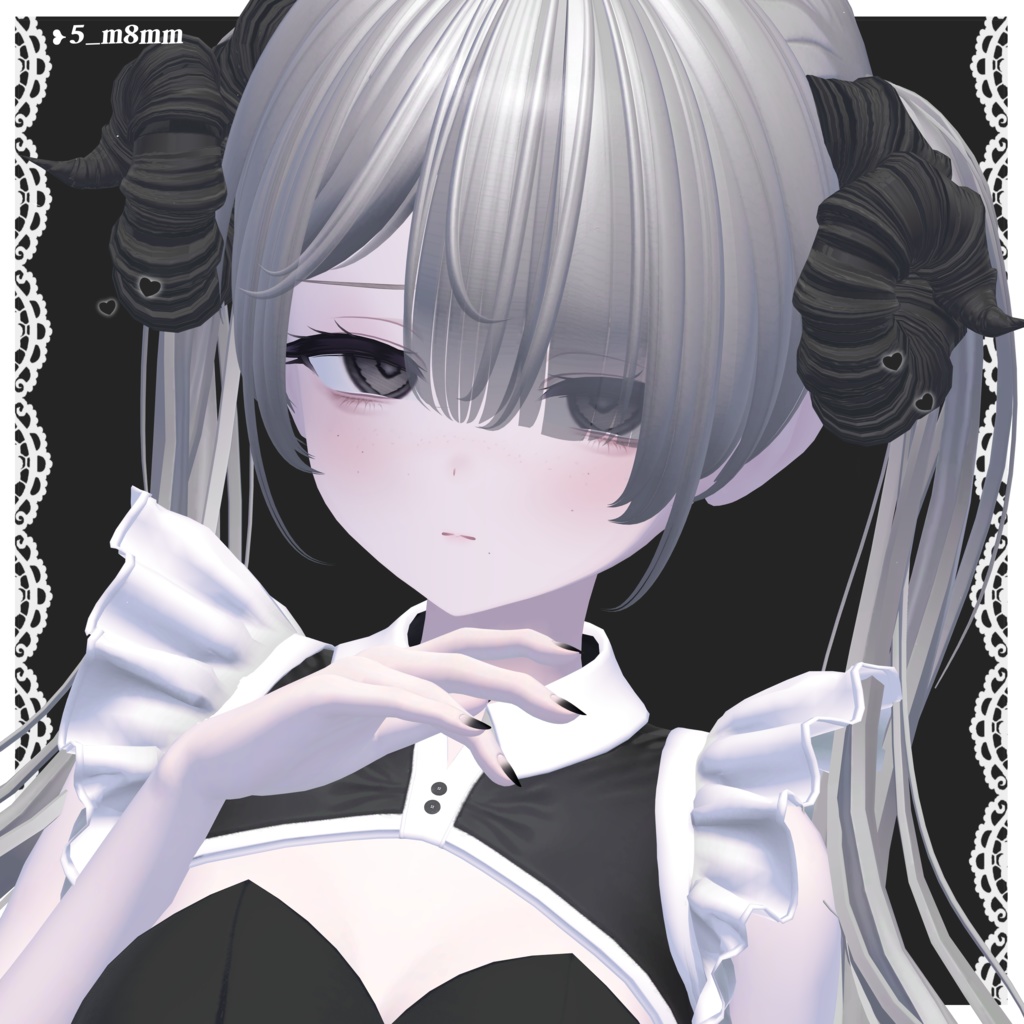 [ milltina対応 ] doll make up & face animation 🖤 缩略图 7
