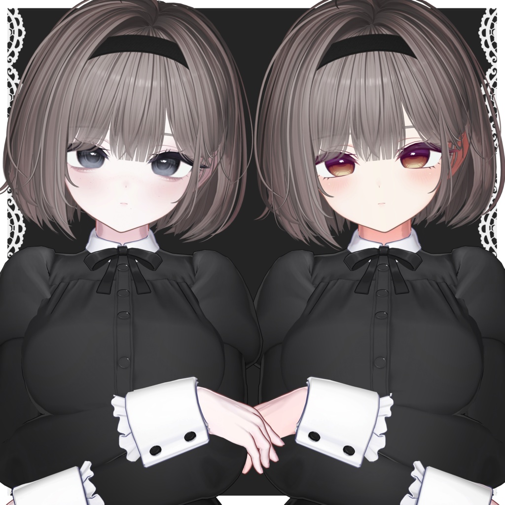 [ milltina対応 ] doll make up & face animation 🖤 缩略图 3