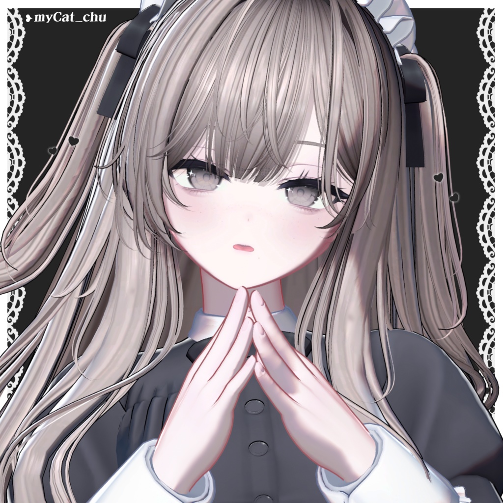 [ milltina対応 ] doll make up & face animation 🖤 缩略图 8