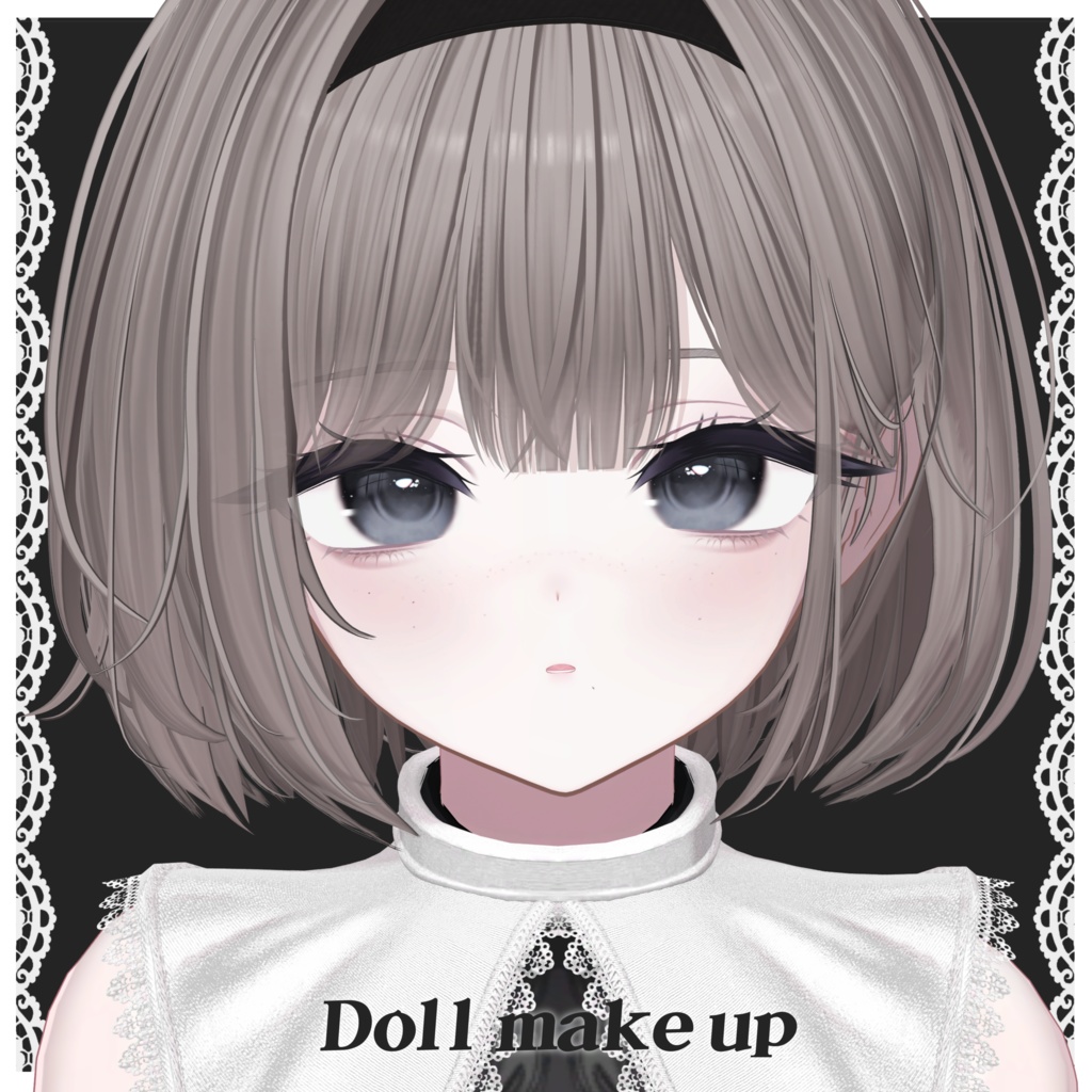 [ milltina対応 ] doll make up 🖤
