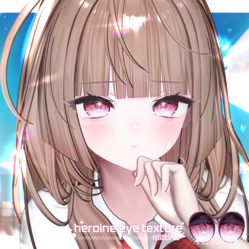 [ 6アバター対応 ] heroine eye texture 💌