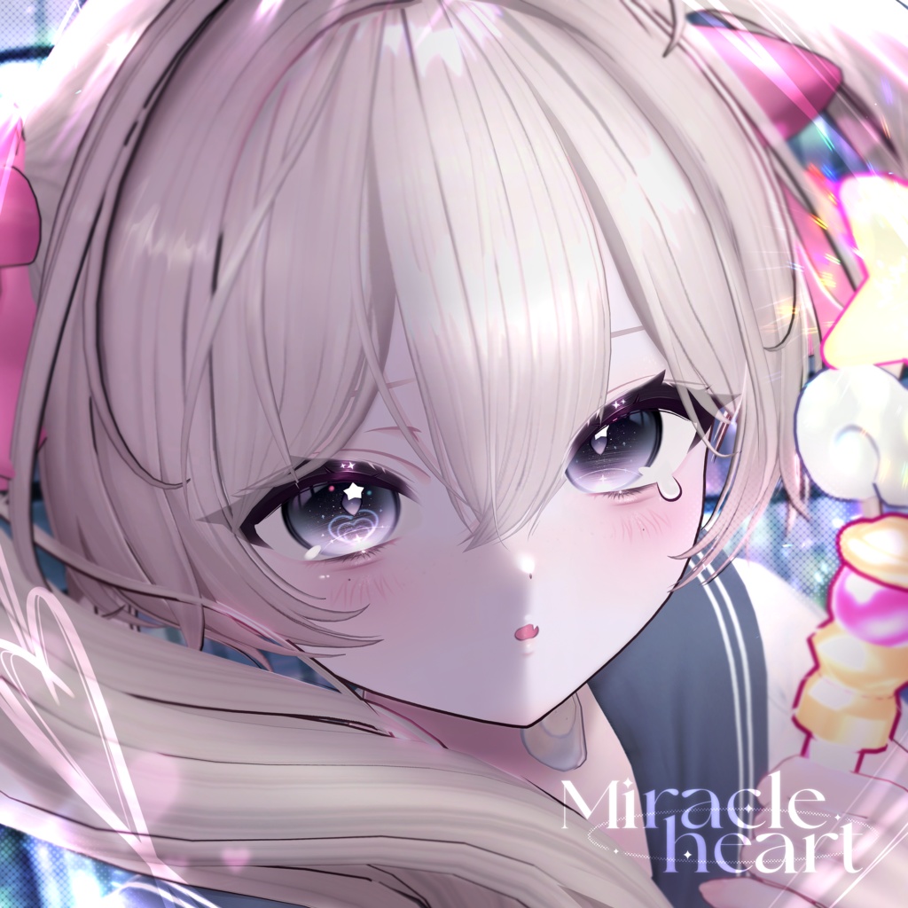 [ urara•chocolat対応 ] Milracle✦heart make up & eye texture 