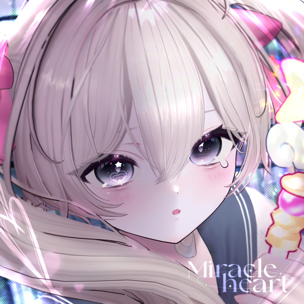 [ urara•chocolat対応 ] Milracle✦heart make up & eye texture 