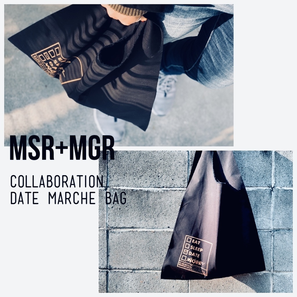 【MSR+MGR】コラボ マルシェバッグ