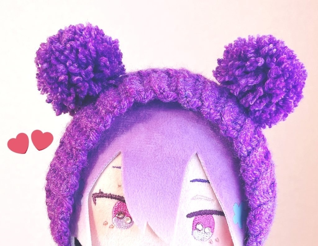 くまボンネット / ぬい帽子