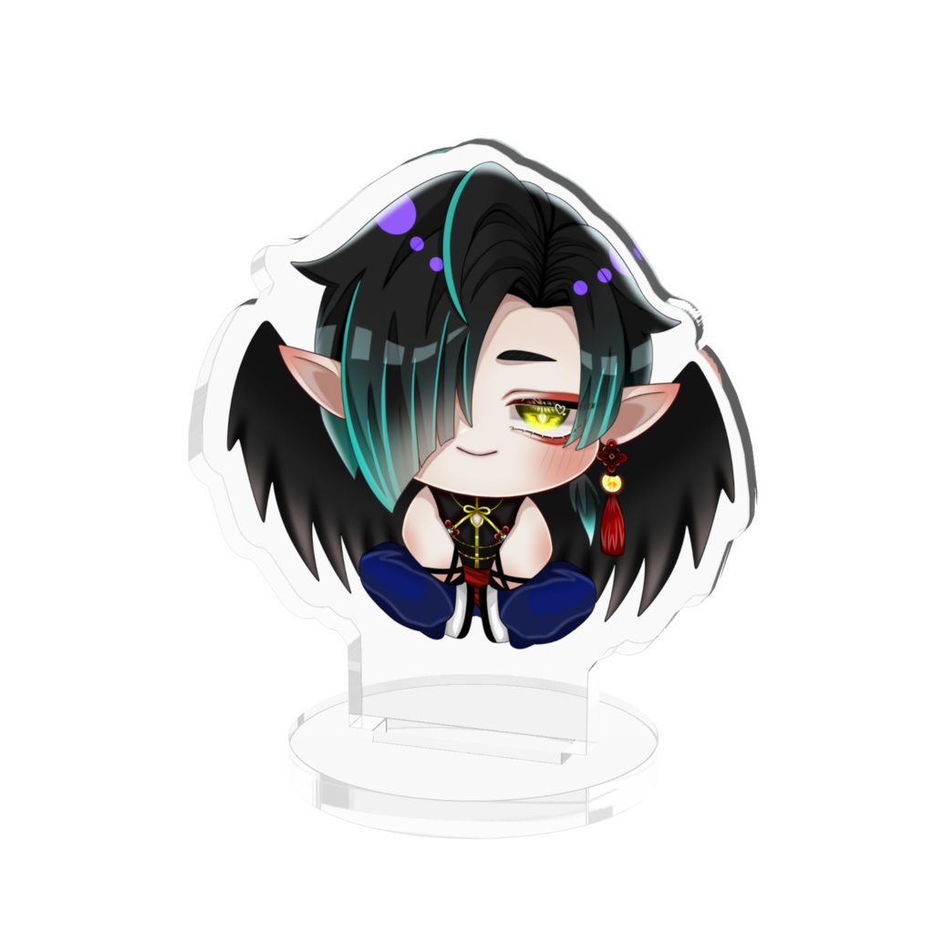 お座り八咫烏アクスタ