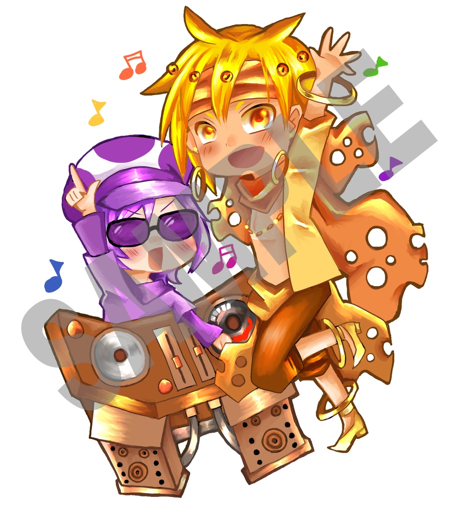 オリキン擬人化パDアクキー