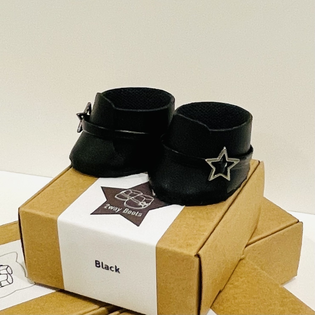 15cmぬい用 2way ブーツ(星)