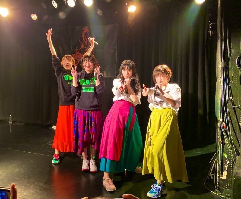 MIC RAW RUGA(laboratory)「dog kawaii」Tシャツ