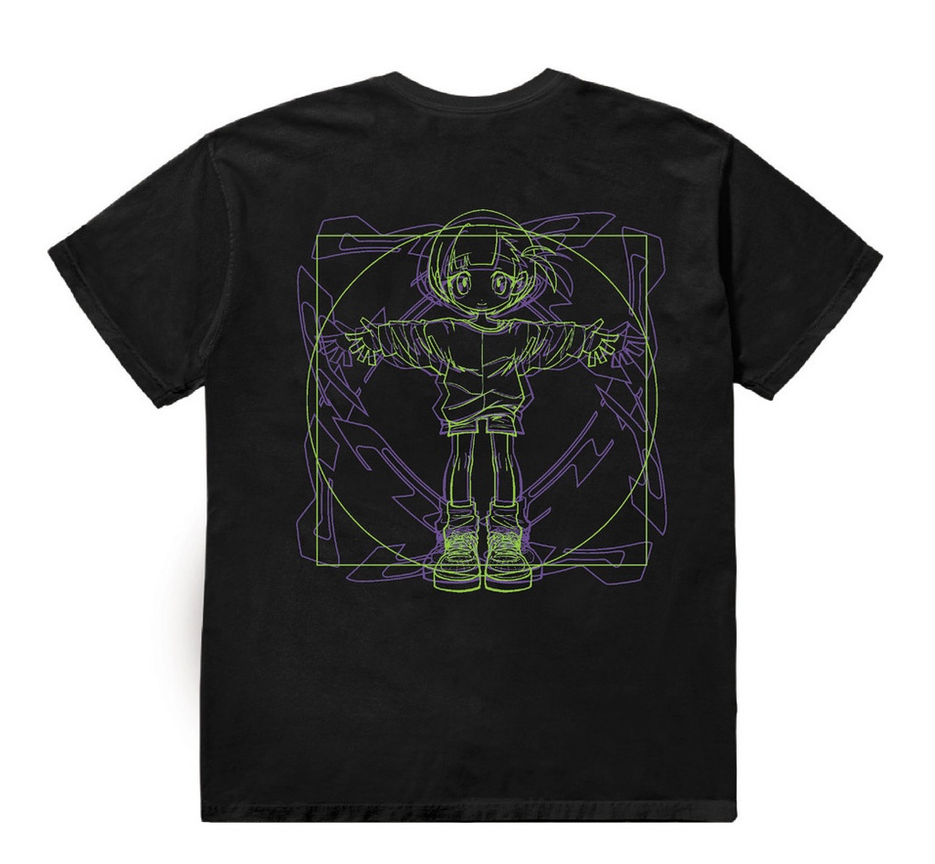 MIC RAW RUGA Graphersrockデザイン Tシャツ