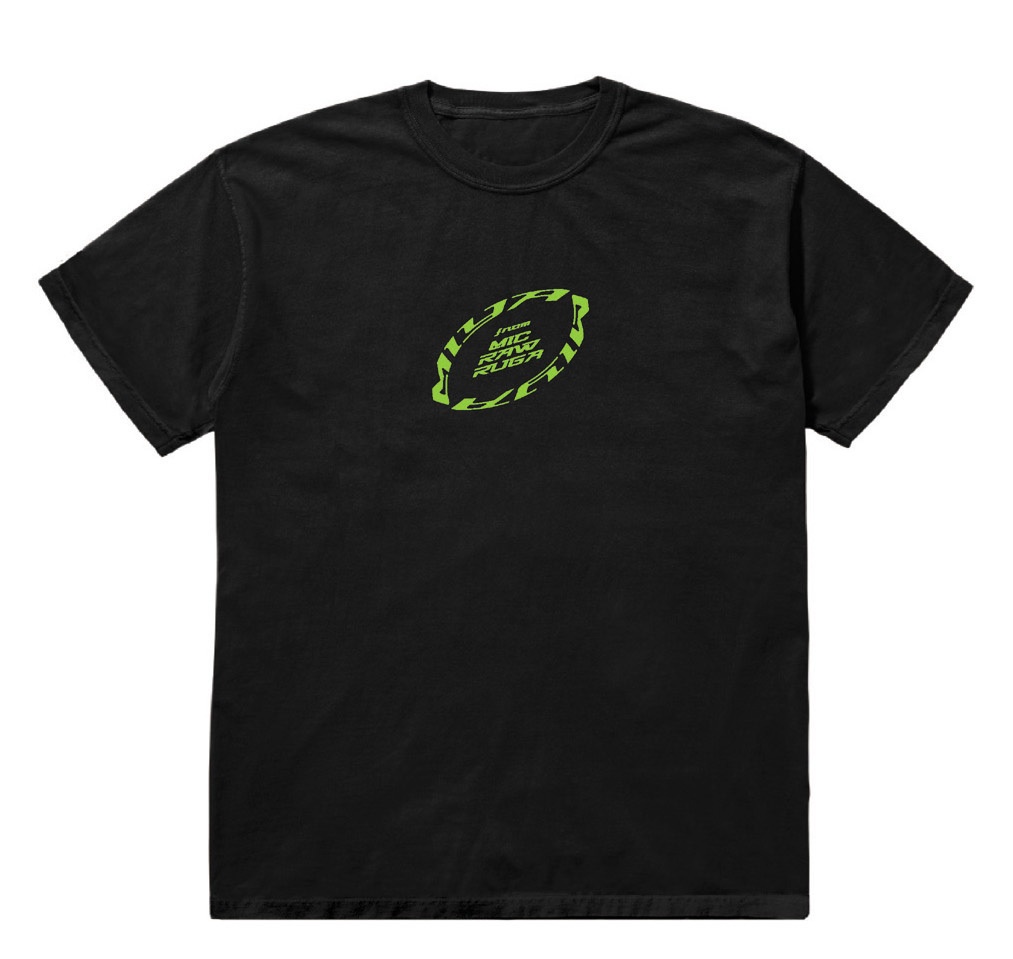 MIC RAW RUGA Graphersrockデザイン Tシャツ
