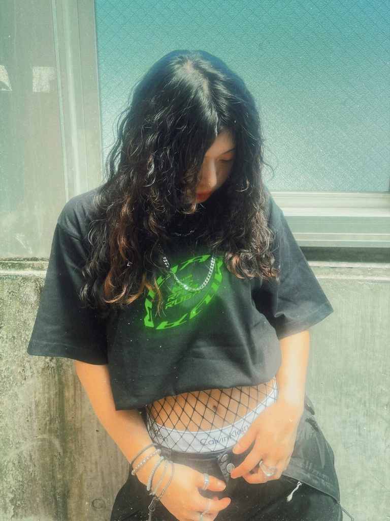 MIC RAW RUGA Graphersrockデザイン Tシャツ