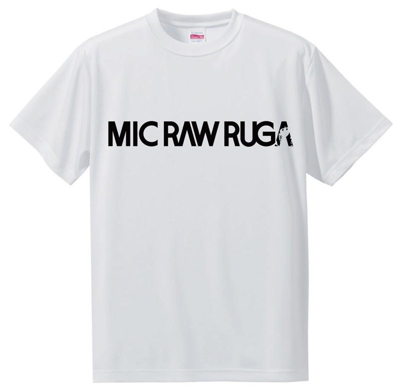 MIC RAW RUGA ロゴTシャツ