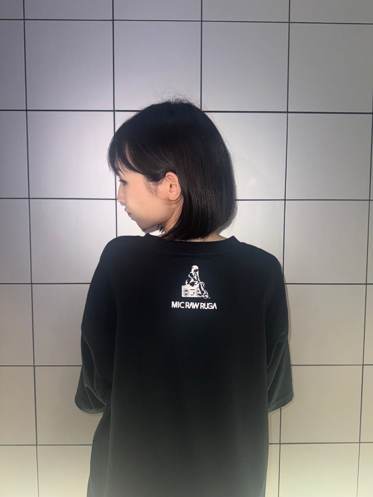 MIC RAW RUGA「ILL DOPE ONE LOVE」Tシャツ(WHITE)