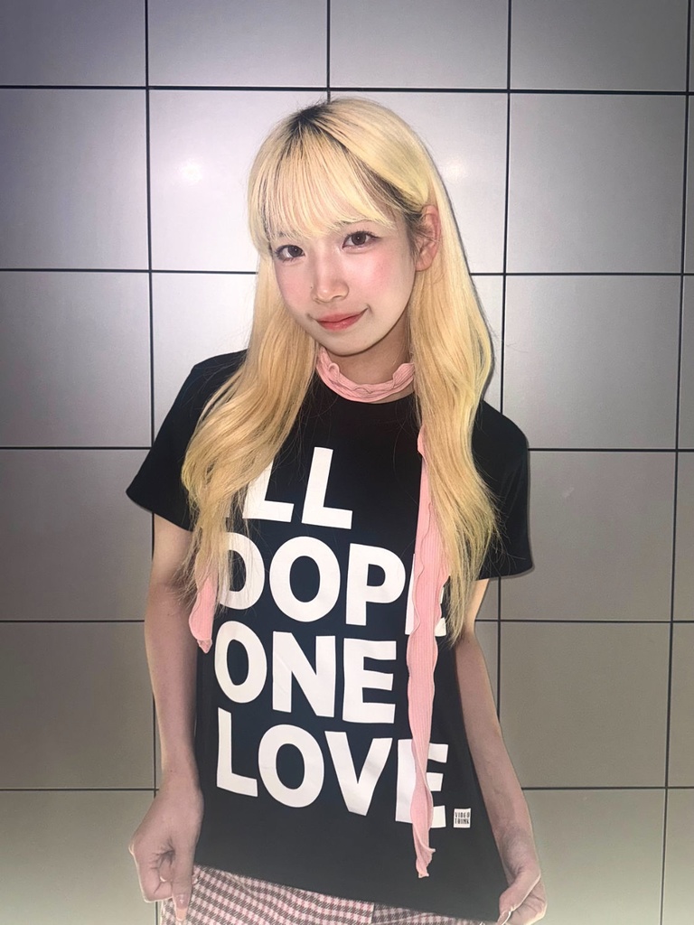 MIC RAW RUGA「ILL DOPE ONE LOVE」Tシャツ(WHITE)