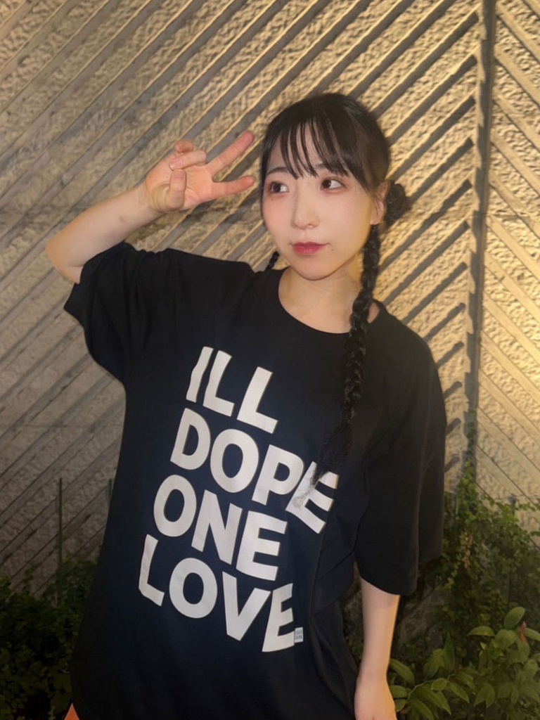 MIC RAW RUGA「ILL DOPE ONE LOVE」Tシャツ(WHITE)