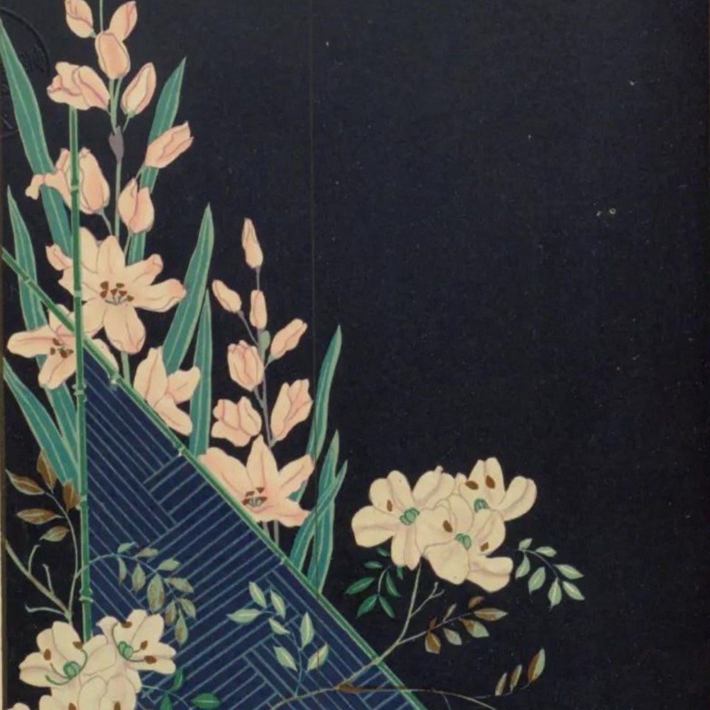 「大正浪漫クリップアート集 ― 『彩美』図案より(PNGデータ)」