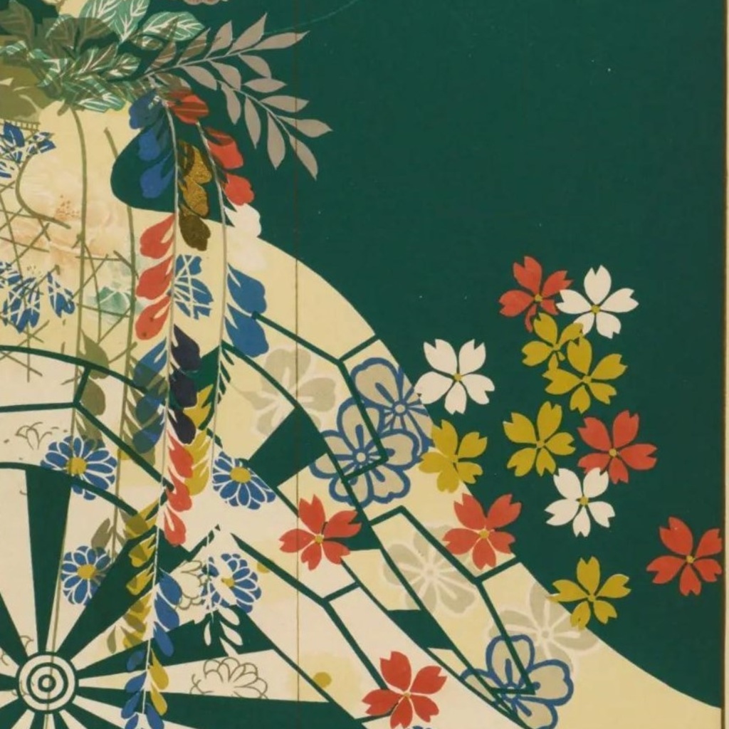 「大正浪漫クリップアート集 ― 『彩美』図案より(PNGデータ)」