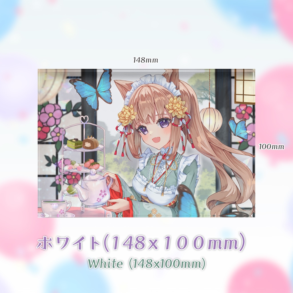 アフタヌーンティーアクリルブロック / Nianyan Afternoon Tea Acrylic Block