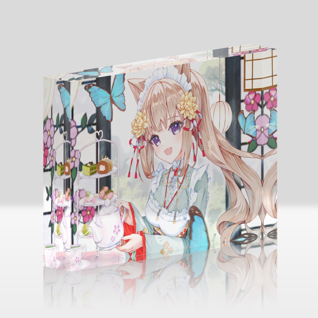 アフタヌーンティーアクリルブロック / Nianyan Afternoon Tea Acrylic Block