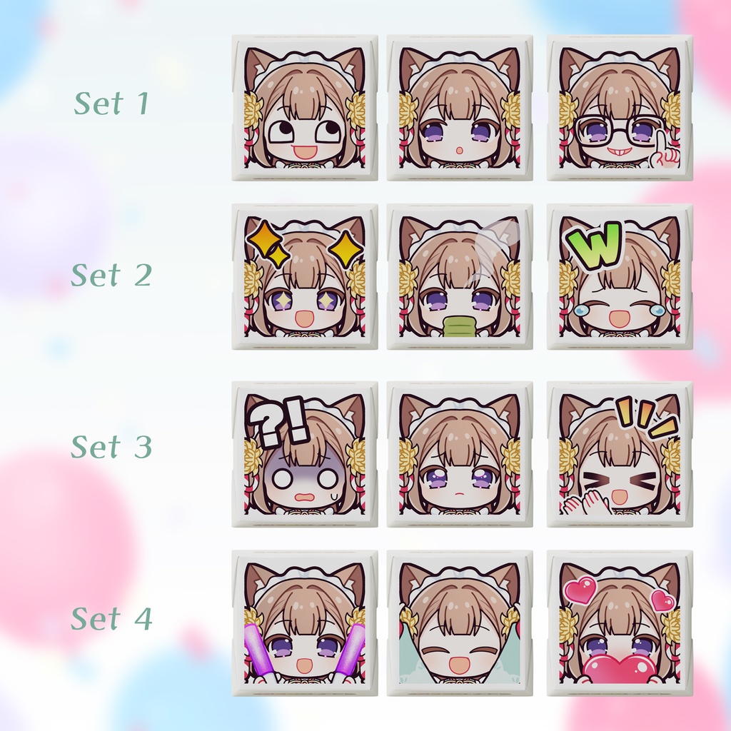 にあにゃんDECOチョコ (15個) / Nianyan Deco Chocolate (15 pieces)