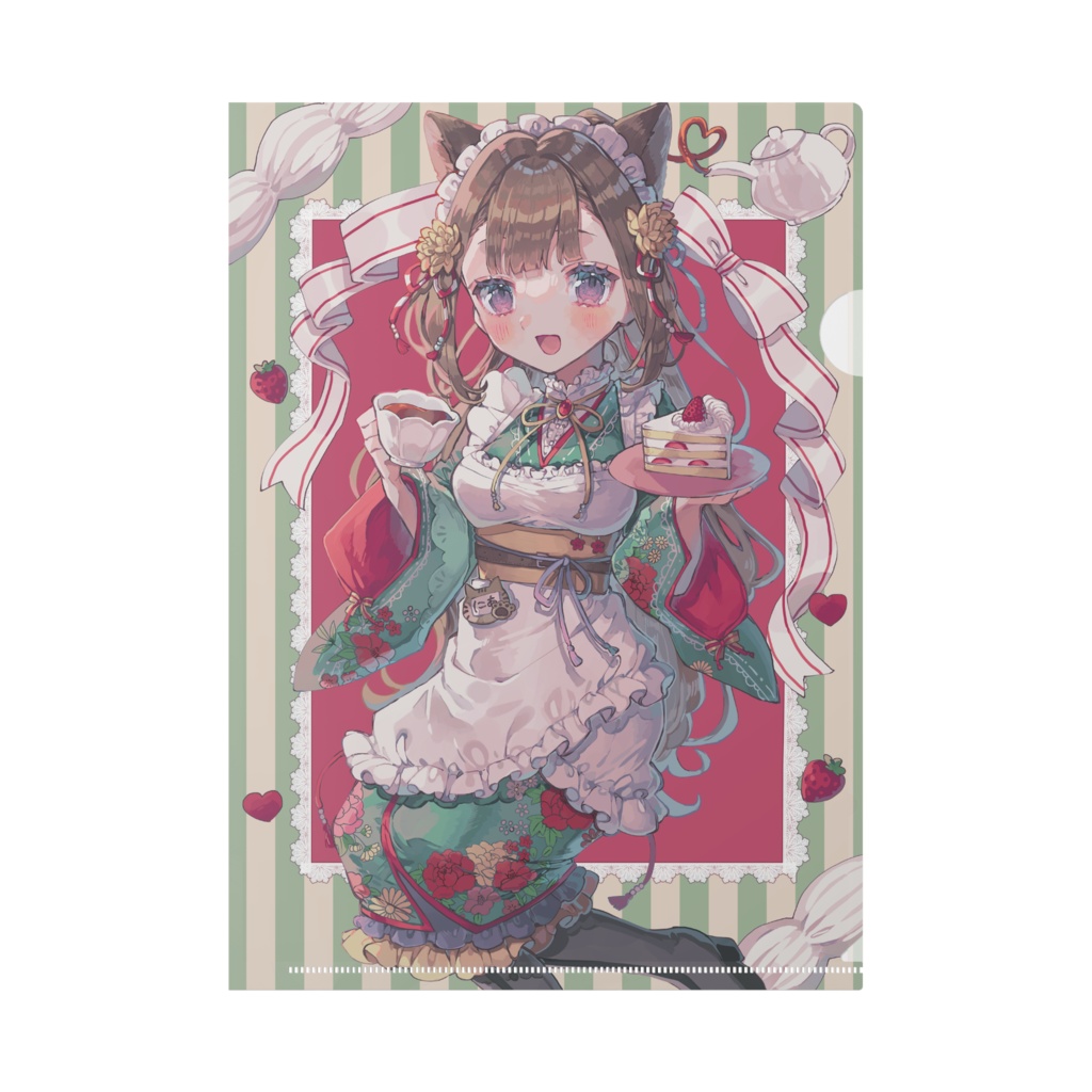 2024お誕生日:にあにゃんクリアファイル / 2024 Nianyan Birthday Clear Folder