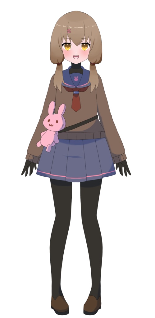 【限定1点】うさぎちゃん【パーツ分け済みPSD】