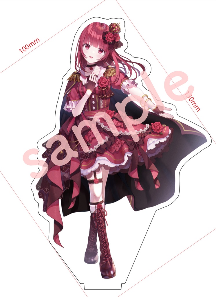 立ち絵アクリルスタンド